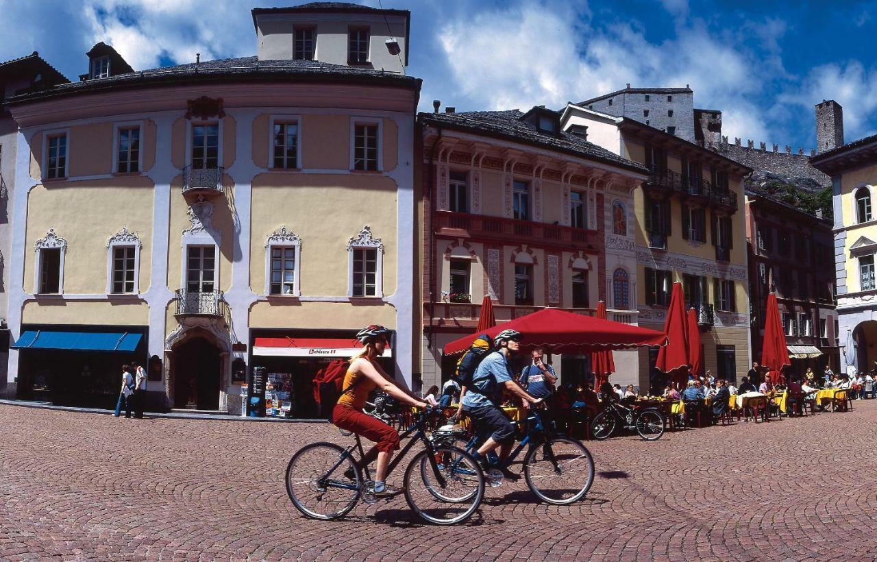 Apartmán Bellinzona Piazza Collegiata Exteriér fotografie